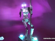 CamSoda - Sex Robot cam girl twerks and orgasms