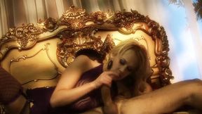 Carly Parker &mdash;  a blonde pornstar &mdash;  eager for intense action