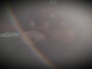 orso con il cazzo enorme, si masturba guardando porno con il vr