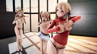 Mmd R18 PrintzMurasameKongo Fuck Sex Party beauty and Beauty will make you