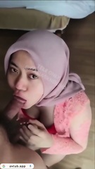 Viral Hijab Nyepong Lahap Banget