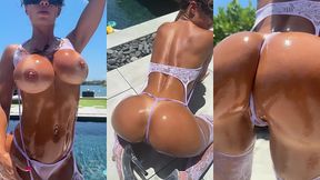 oily nude