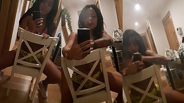 Fumando um na minha casa