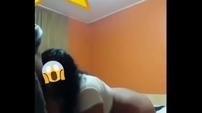 Mamando o pau de quatro