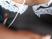 Chubby Maid Bloats For Boss