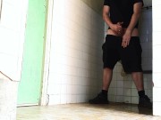 Extreme Risk Pissing and Cum in Public
