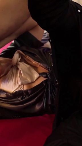 2380Eo (02) - French Amateur Slut, Clothed Sex, Satin Lingerie, Deepthroat, Rimming, Doggystyle, Closeup, Dirty Talk&hellip;   Clip 1