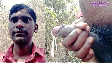 Rajesh Playboy 993 Outdoor Masturbation Big Cock and Cumming in the Jungle. Big Cumshot