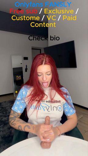 Free webcam custom sexting with a submissive