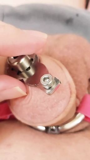 Taking off the Chastity Cage