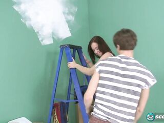 Jade Dunn Gets Her Faced Painted with Cum After a Sexy Bang