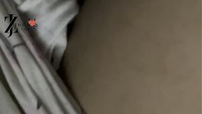 White girl with medium hair enjoys big uncut dong in her ass