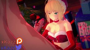 Making Love with Artoria on Xmas Eve