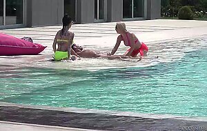 Squirting milf/gaping double-anal orgy, Megan Inky, Kelly Stafford