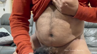 Indian Wife Mouth Fucking Father In Law - Hottest Desi Deep Throat - Moaning Blowjob and Handjob