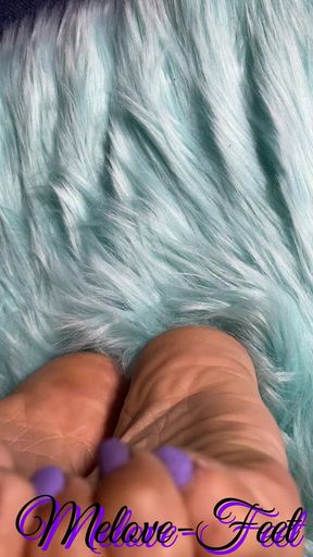 Melove Sexy Long Toes in Different Colors Nail Polish