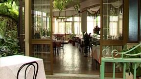 Blonde Slut Deepthroats BBC with Rosebud Prolapse Popping Out