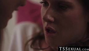 TSSexual.com - Korra Del Rio's doggystyle fuck and cum filled Ashley Lane