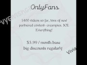 pussy play close ups- mirrored long dangling labiaa and big swollen clit squirt