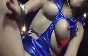 Busty Japanese Girl Dancing