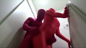 Miraidouga - I M So Excited About Zentai Play In Vario