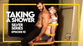 Tonny Tape and Khal take a bath! - Silver Series 3 - Episode 9 (1080p) Gay Bondage - Gay Domination - Tape Bondage - Chair - Gagged - Duct Tape - BDSM - C4SBondage26