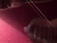 Daddy cum huge and moaning