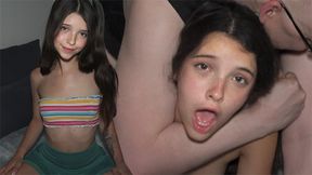 Young Spanish Teen Gets Hammered - Ohana Petite