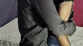 stepsister was getting ready for party and i couldn'_t control myself..