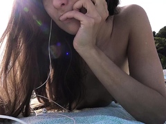 Small Titted Gypsy Masturbating