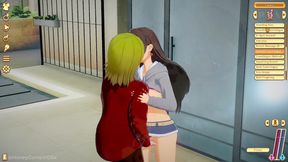 HoneyCome - Momo story part 1 - Custom Character - First meeting and oral - Uncensored