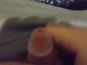Quick pov while a friend is in the other room