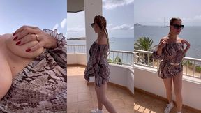 derniere exhib sur la terrasse