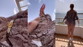 derniere exhib sur la terrasse