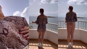 derniere exhib sur la terrasse