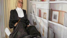 School principal teaches a lesson to a naughty student WMV