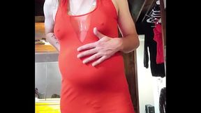 Being Naughty Modeling Dresses pt. 7