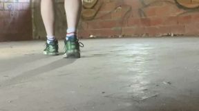 my flatmate caught changing in various situations