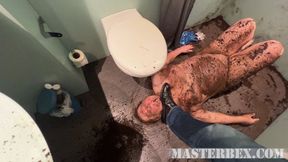 Filthy mud pig in a hotel room - Master Bex - MP4 HD