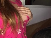 Shemale gets blowjob and fucks guy
