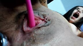 Salome Colucci, the Colombian university girl who loves to show off like stepdaddy&amp;#039;s little slut