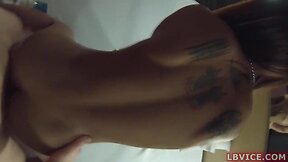 Amateur ladyboy angel gets ravished