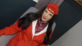 British Air Hostess Isabella Rose BBC Creampie