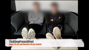 Hugo (19 yo) and Vincent (18 yo) tickled (full HD)