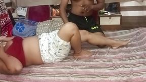 Indian Porn with Stepsister Kajal and Stepbrother Nvn, Pussy Licking and Sucking