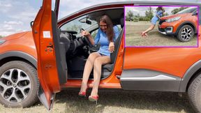 IRINA RIDES BACK FORWARD BRAKES STOPS_ 4K_ full video 26 min