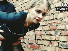 Apocalyptic Halloween with the last doll on earth - hottest XXX porn! Zombie plow on the last dame - fat cumshot!