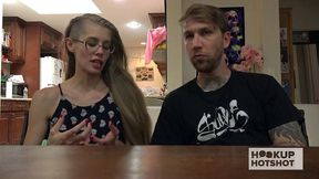 Hookup Hotshot featuring Bryan Gozzling and Kyaa Chimera's bts photoshoot sex