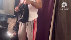 Straight Friend First Time in Underwear Big Monster Cock