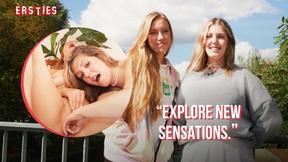 ”Ersties - Sexy Ukrainian Blonde Has Sexy Lesbian Sex With an American Chick”